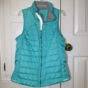 Turquoise Down Vest
